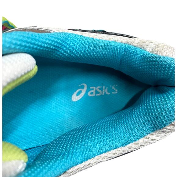 Asics Gel Contend 2 Running Shoes Women's 9.5 White Blue Gray T474N Sneakers - Picture 5 of 9